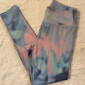 All In Motion Girls Tie Dye Leggings Multicolor Size L (10/12)